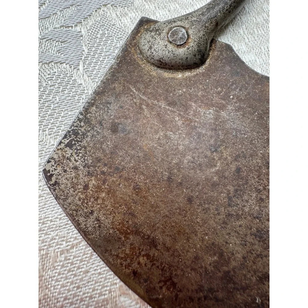 Vintage Mezzaluna Food Chopper Double Handle Rocking‎ Kitchen Tool